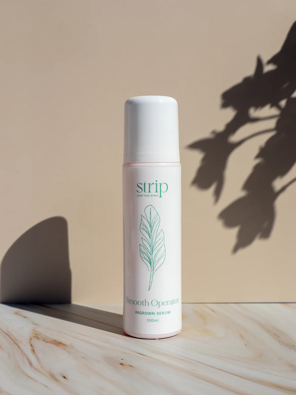 Bare Blend ingrown hair serum with herbal scent – soothing and exfoliating roll-on for razor bumps and dark spots